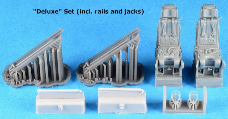 Lockheed SR-1 Ejection Seats (for Revell SR-71) (Deluxe)